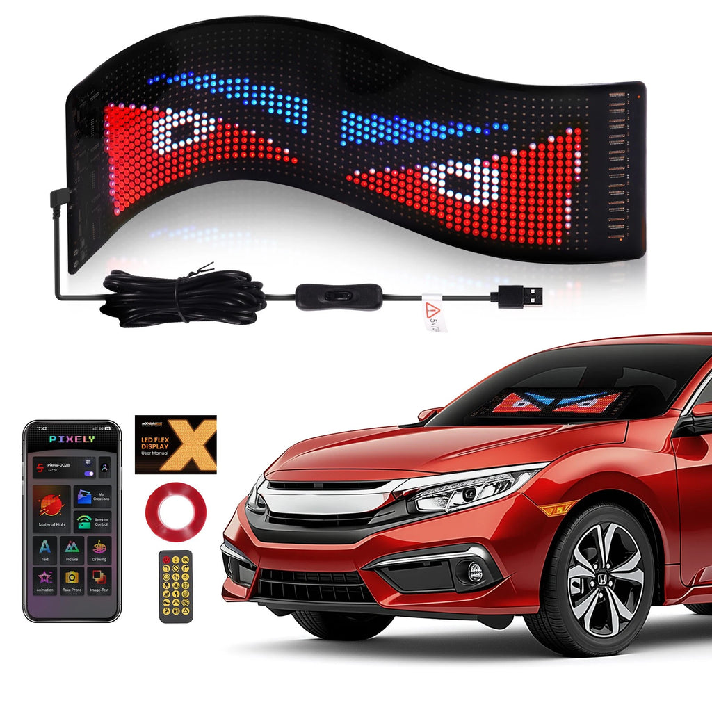 Devil Eyes LED Light for Car LED Display Screen 14" (DIY) (2020–2025)