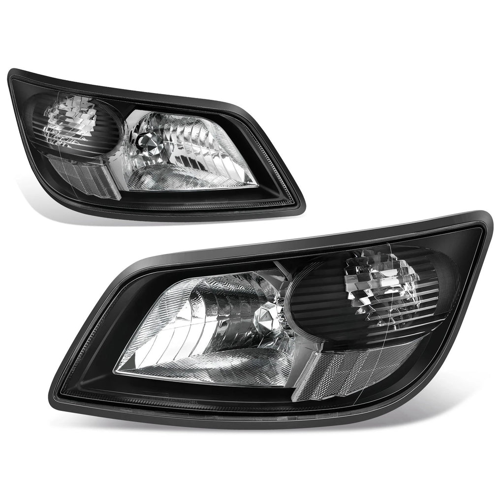 Headlight Assembly for Hino 165 185 (2006–2019) Black Housing Clear Corner
