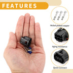 3 Pin Fog Light DRL Lamp Horn Connector Plug for Honda Civic (2016–2019)
