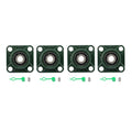 Set of 4 UCF202-10 Pillow Block Bearings for Various Applications (5/8" Bore)