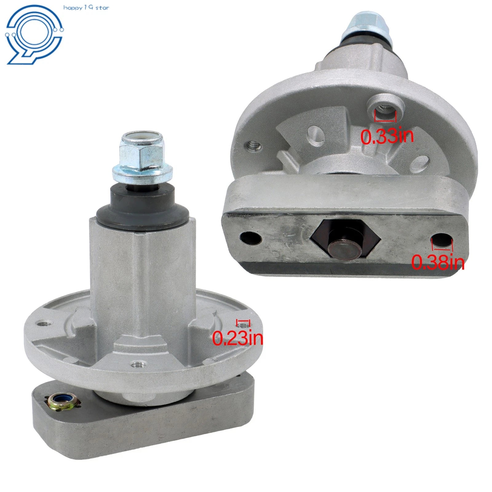 2 Pack Spindle Assembly for John Deere L100 L105 L107 L108 L110