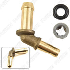 Thermostat Water Outlet Tube Connector for Jaguar Land Rover 3.0 V6, 5.0 V8