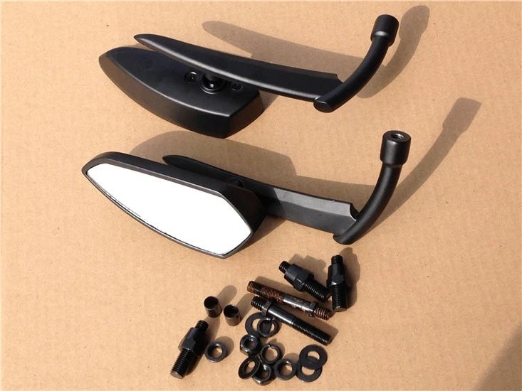 Black Blade Mirrors for Suzuki Savage Intruder Volusia Boulevard GSXR Hayabusa