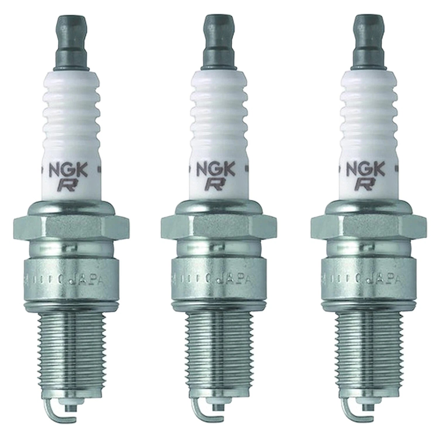 Set of 3 NGK V-Power Spark Plugs 2851 for Sprint Firefly (1995–1999)