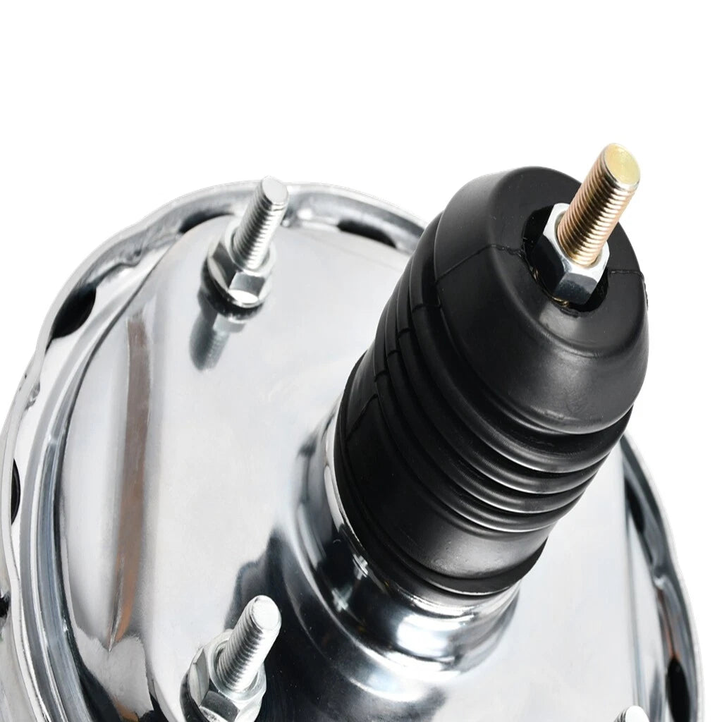 7" Chrome Power Brake Booster & Master Cylinder for Custom Car