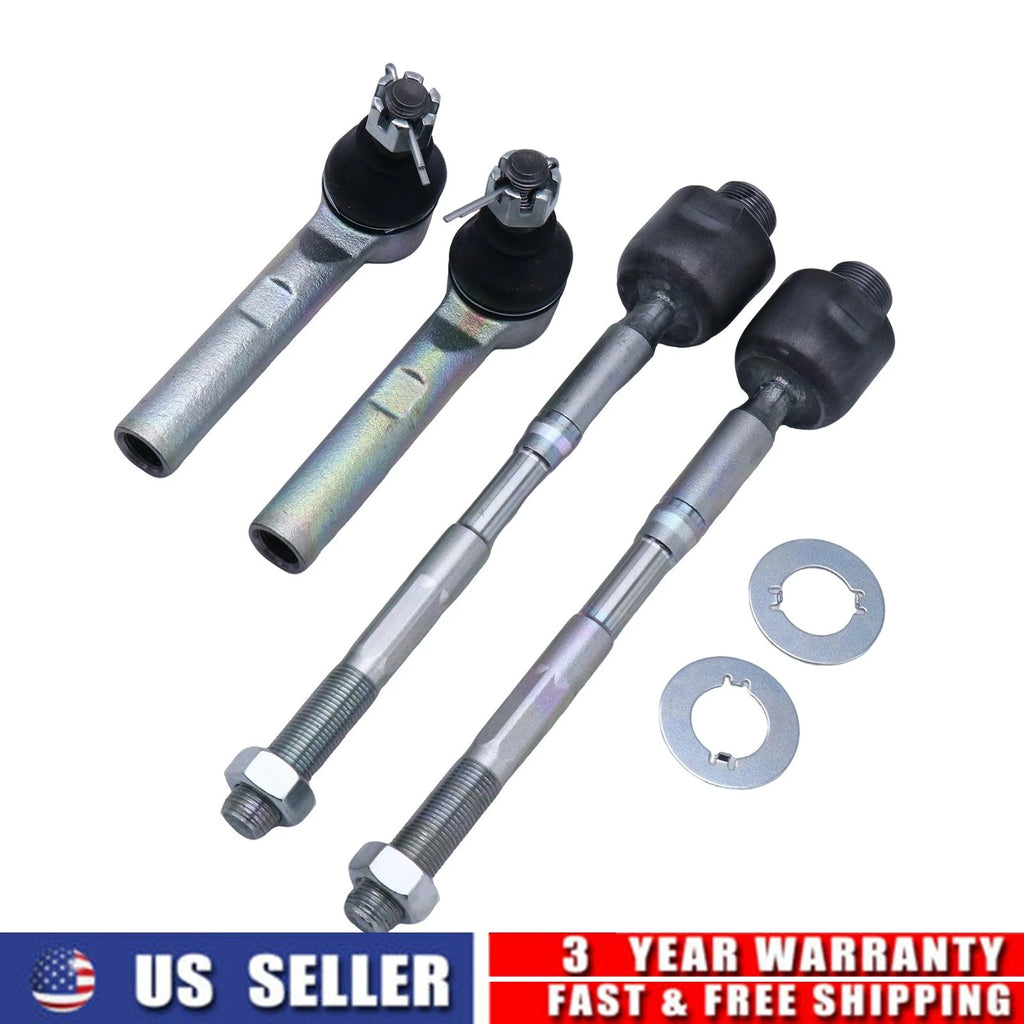 Set of 2 Front Steering Tie Rod Ends for Lexus GX460 Toyota 4Runner (2010–2023) 4550360040