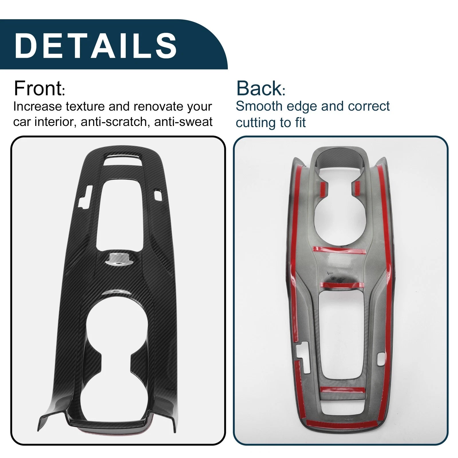 ABS Gear Shift Knob Sticker for Toyota Corolla (2020–2022)
