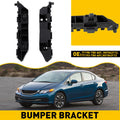 2X Headlight Bumper Bracket for Civic Sedan (2012–2015)