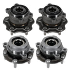 Set of 4 Wheel Hub Assembly for Nissan Altima (2007–2012) 2.5L