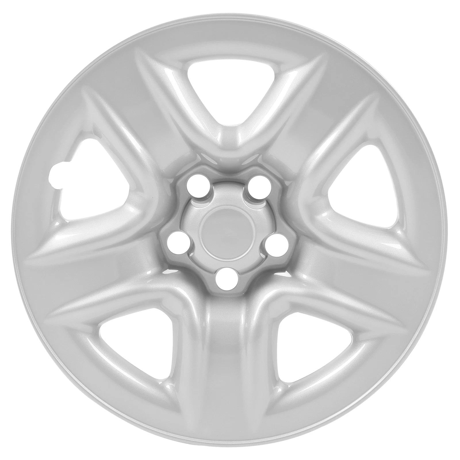 Set of 4 17" Silver Wheel Hub Caps for Toyota RAV4 (2006-2012)