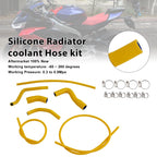 Silicone Radiator Coolant Hose for Aprilia RS 660 (2021–2025) Yellow