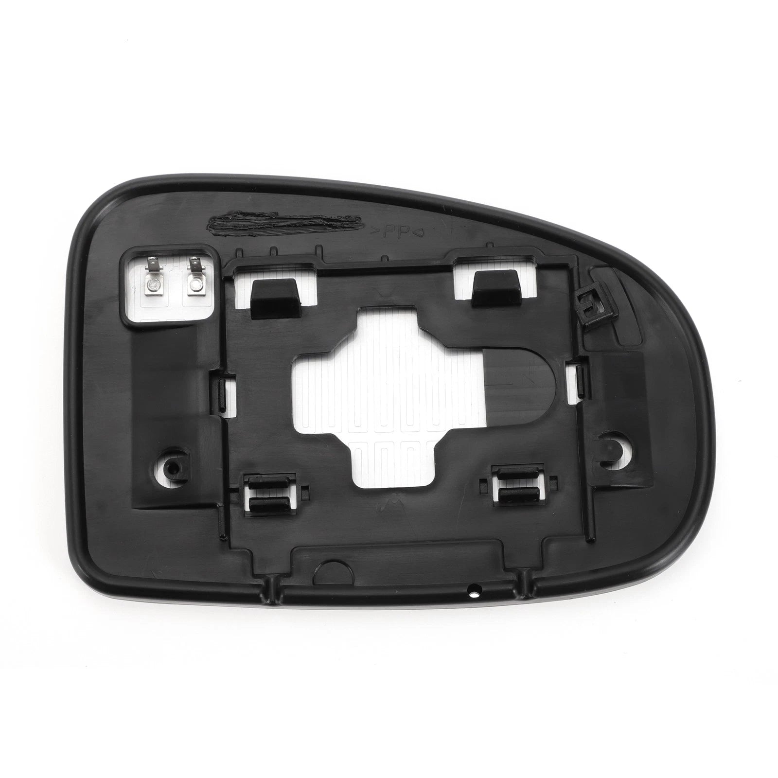 Left Side Heated White Mirror Glass for Toyota IQ (2009–2016)