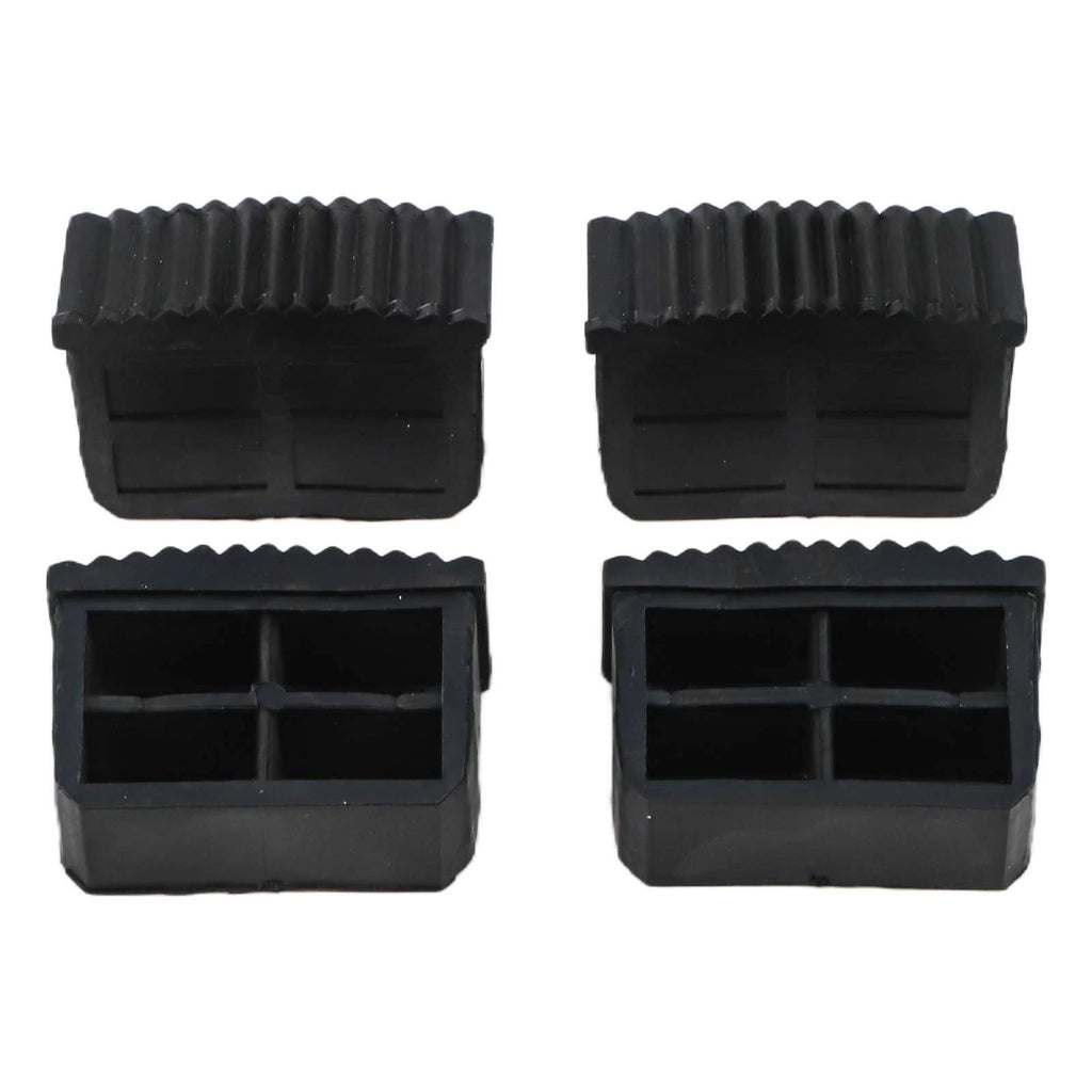 Set of 4 Rubber Non-Slip Ladder Leg Covers for Safe Climbing Experience