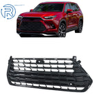 Front Bumper Lower Grille for Grand Highlander (2024) Gloss Black with Sensor Hole