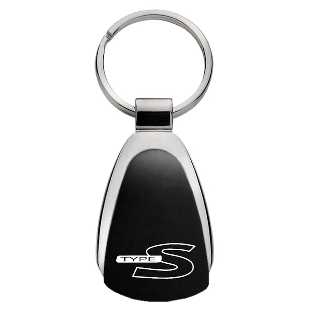 Black Teardrop Keychain KCK.TYP - Officially Licensed for Type S