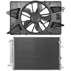 Electric AC Condenser Cooling Fan Kit for Chrysler 200 (2015–2017)