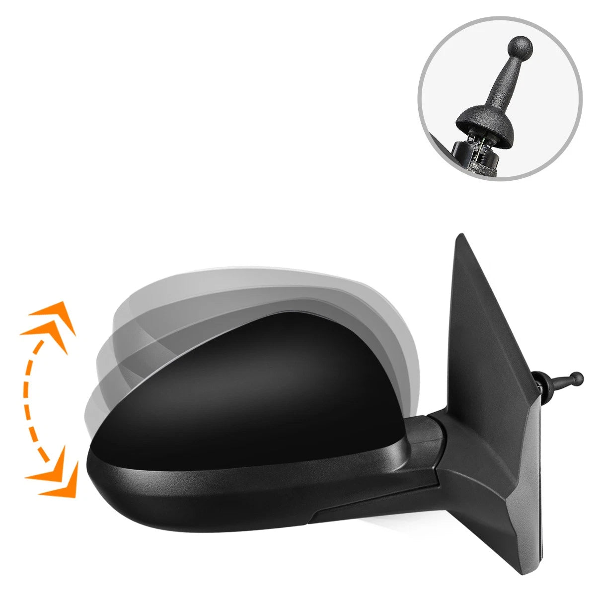 OE Style Manual Adjust Side Door Mirror for Chevy Sonic (2012–2019)