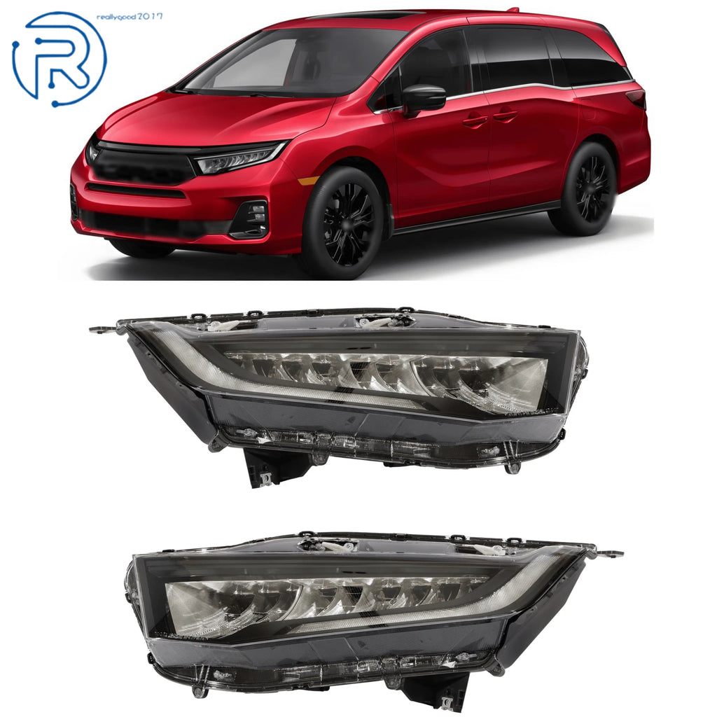 LED Headlights Set for Honda Odyssey Sport/Black Edition (2023–2025)