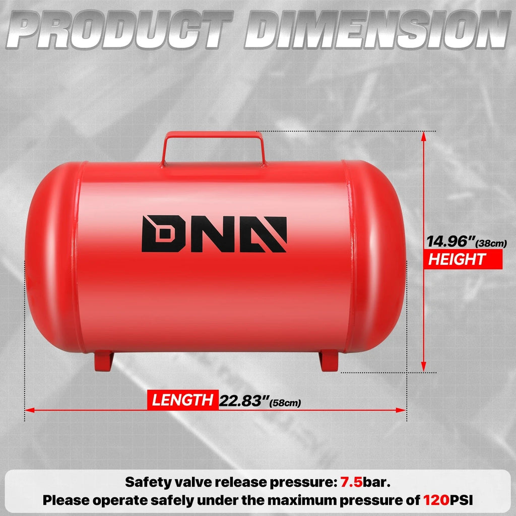 10 Gallon Air Blaster Bead Seater for High Pressure (120PSI, 7.5bar)