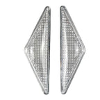 2X Clear Fender Side Marker Indicator Lights for Ford Mondeo MK III (2000–2007)