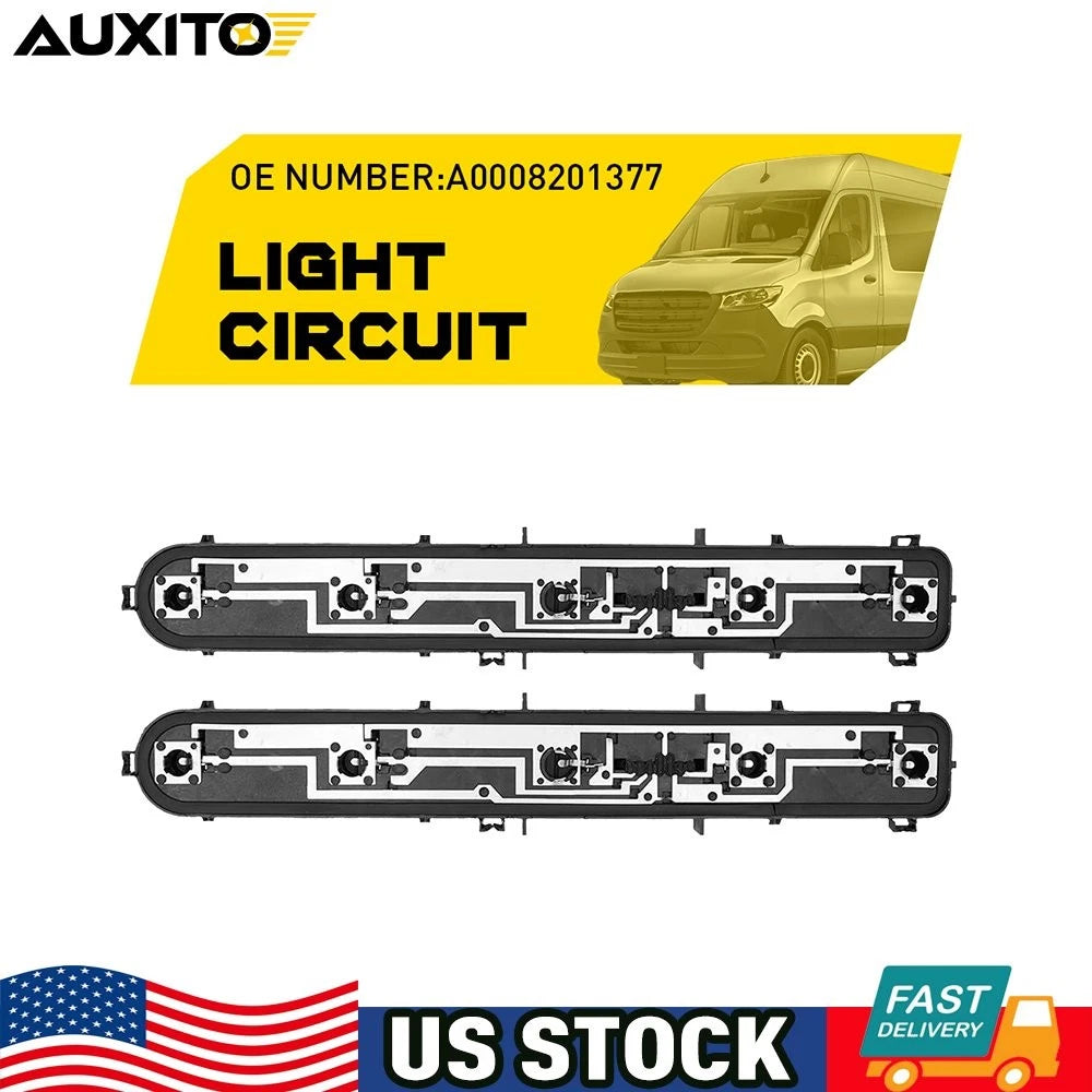 2X Tail Light Circuit Board for Mercedes Sprinter W906 (2007–2018) 6 Pin Black
