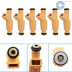 Set of 6 Fuel Injectors for Jeep Cherokee Grand Cherokee (1997–2004)