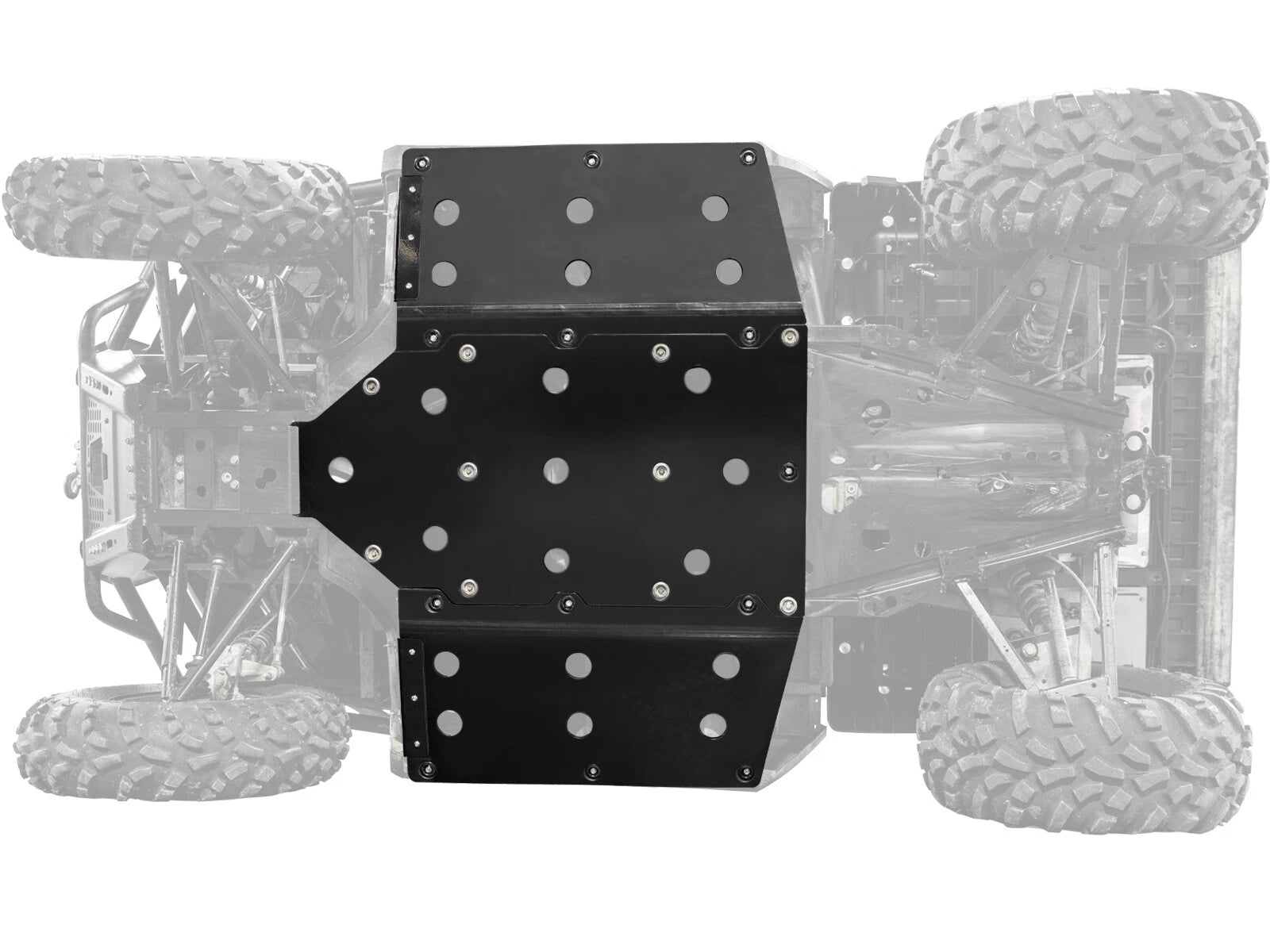 Heavy Duty 1/2" ARMW Full Skid Plate for Polaris Ranger Midsize 570 (2015–2021)