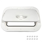 Boat Hatch Access Lid 15-11/16" x 12-7/8" Off-White