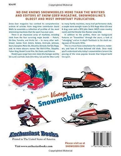 Snow Goer's Vintage Snowmobiles for Universal 