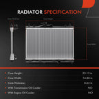 Aluminum Radiator for Nissan Cube (2009-2014)