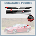 Blackout Window Cover Decal for Nissan Altima (2019-2025)