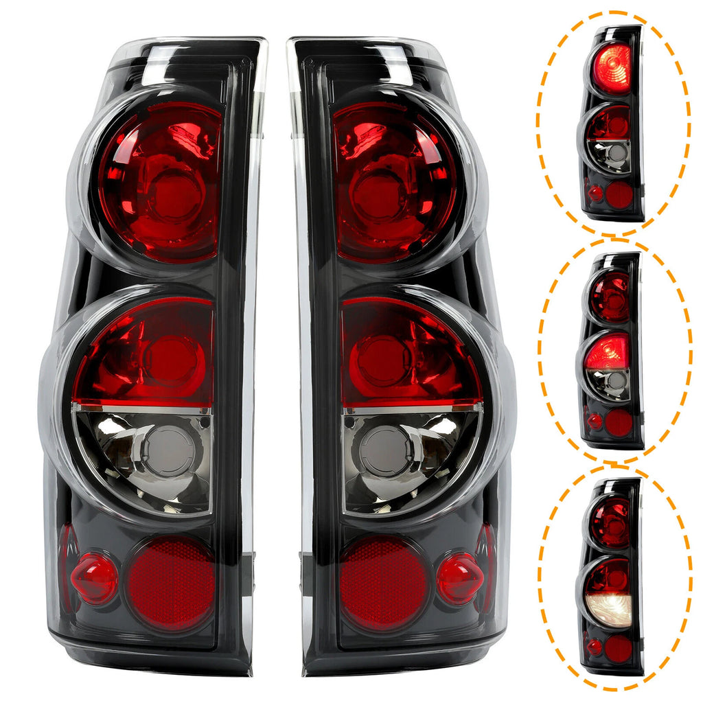 Clear Tail Lights for Chevy Silverado 1500 2500 3500, GMC Sierra (1999–2006)