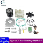 Water Pump Kit & Fuel Filter for Yamaha F200 F225 (2000–2023) 61A-W0078-00