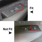 Set of 4 Window Switch Lock Cover Trim for Volvo XC40 (2018–2020) Matte Silver