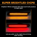 4X LED Front Rear Side Marker Lights for Chevy Camaro SS LT ZL1 LS (2010–2015)