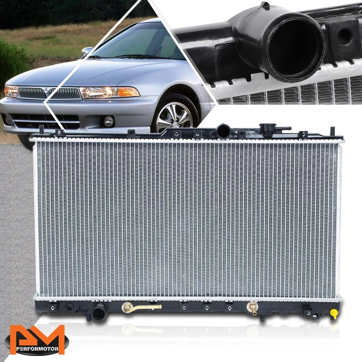 Aluminum Core Radiator for Mitsubishi Galant (1999–2002) DPI-2300