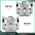 Rear Pair Brake Calipers w/ Bracket for Jeep Cherokee (2014–2021)
