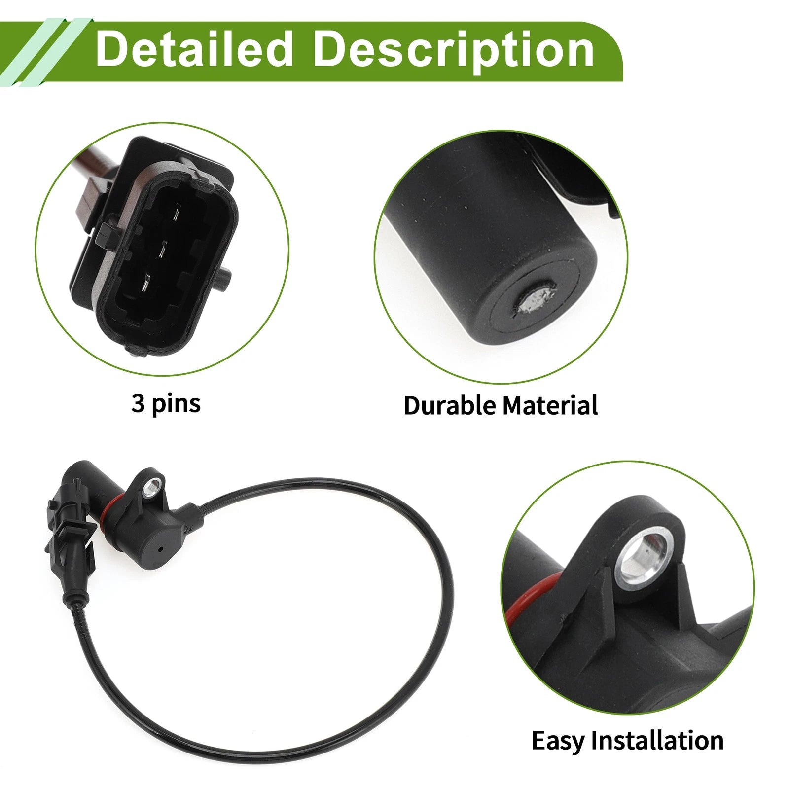 Crankshaft Position Sensor for Honda CR-V 2.2 CTDi (2005–2006) No. 37500-RBD-E01