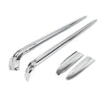 Chrome ABS Hard Saddlebag Lid Accent for Harley Street Glide FLHX, Road King FLHR (2006–2023)