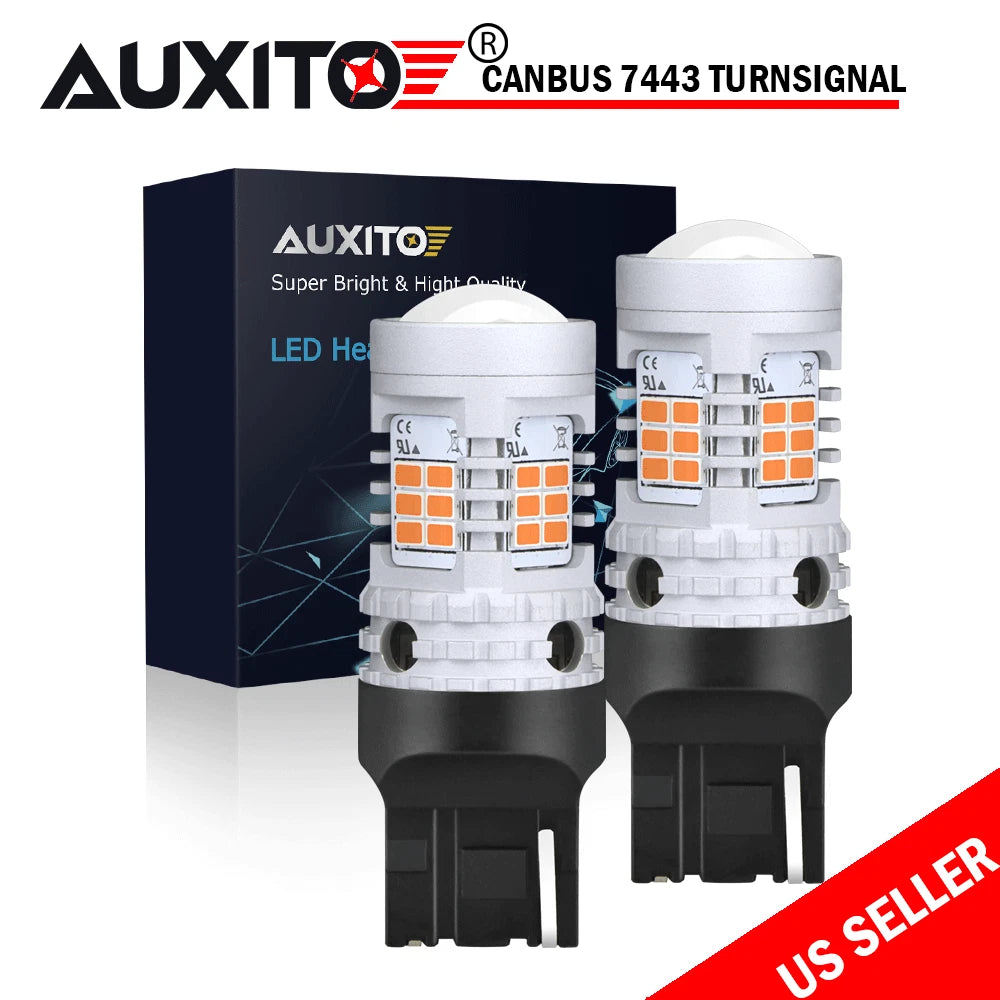 2X Yellow Amber LED Turn Signal Bulbs for [Make Model] ([YYYY–YYYY])