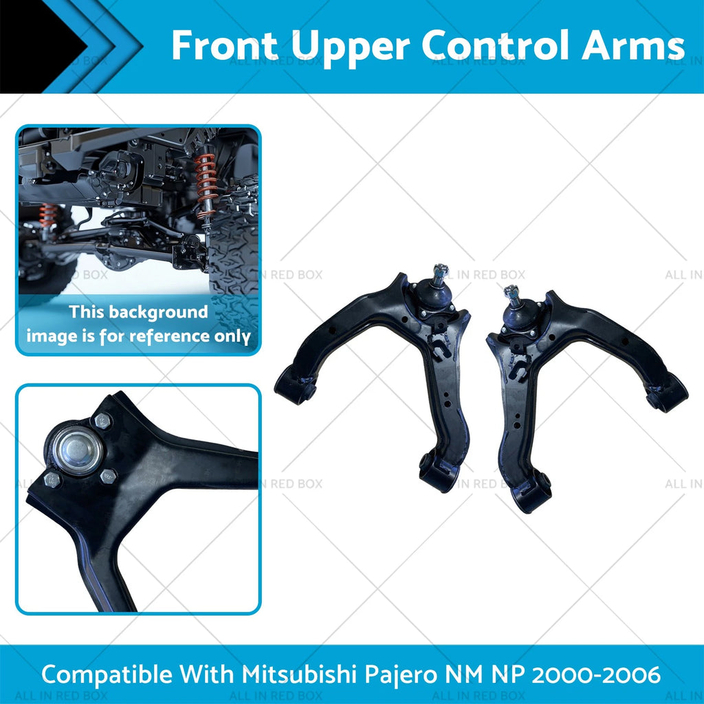 Front Upper Suspension Control Arms Pair for Mitsubishi Pajero (NM-NP)