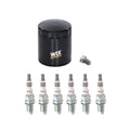 Wix Engine Oil Filter & NGK 6 Iridium IX Spark Plugs for A4 Quattro, Passat