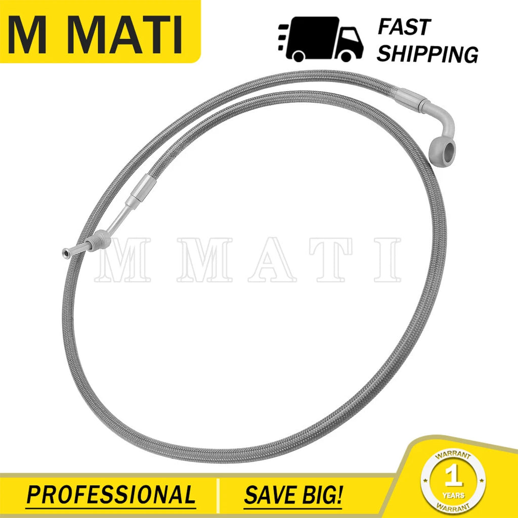 Braided Rear Right Brake Line for Polaris Ranger 570 900 1000 Crew XP (2015–2023)