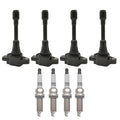 Set of 4 Ignition Coils for Nissan Altima Sentra Rogue Cube Versa 2.5L UF549