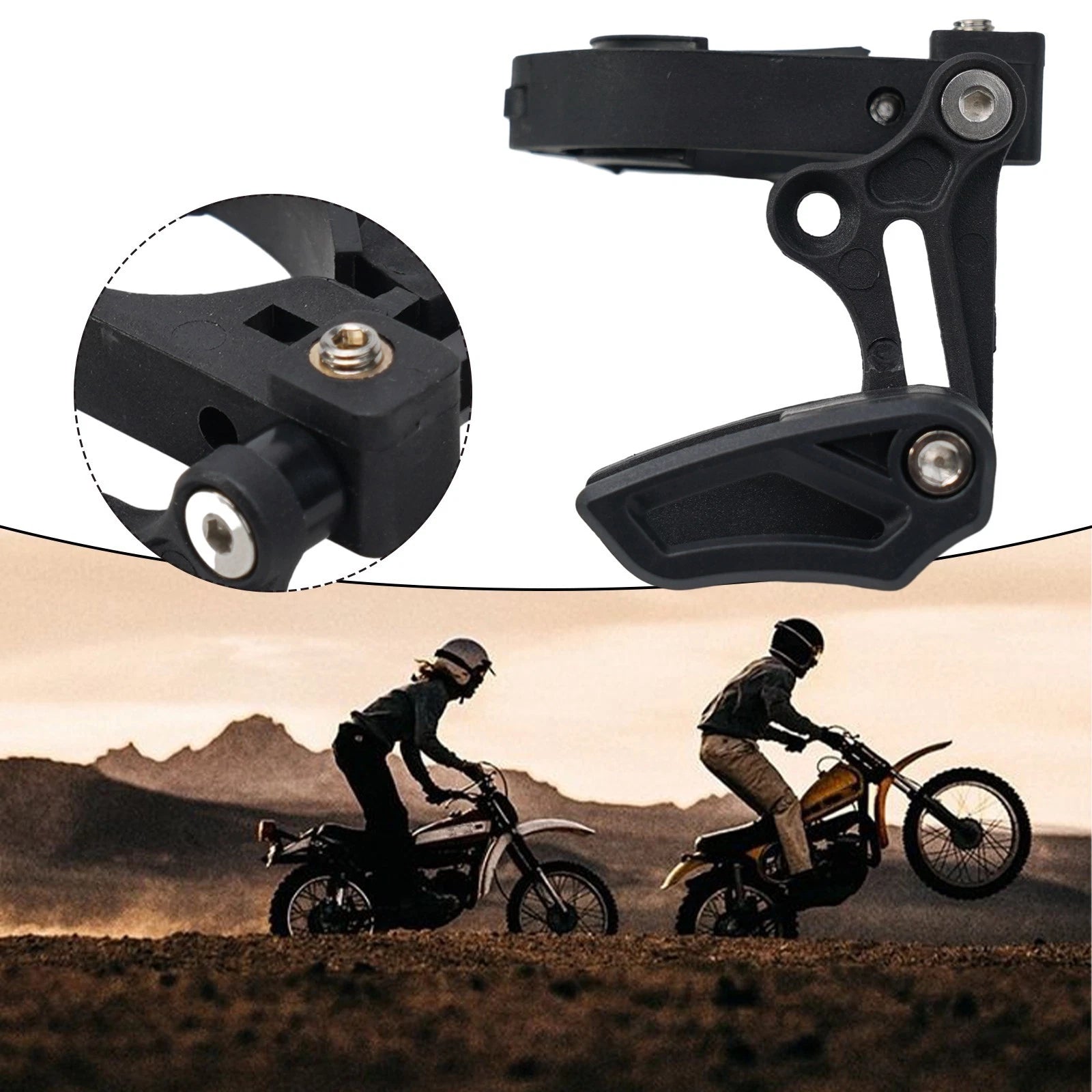Bicycle Chain Retainer Front Chainring Protector for