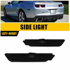 2X Smoked Lens Rear LED Side Marker Lights for Chevy Camaro (2010–2015)