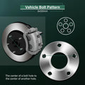 2X Wheel Spacers 5x120 30mm 12x1.5 for BMW 325xi 328i 330i 330Ci 530i 525i 323is (2001–2006)