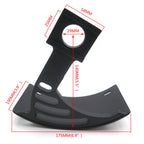 Side Mount Curved License Plate Bracket for Yamaha YZF-R1 (2004–2005)