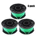 6 Pack Trimmer Spool Line Replacement for Black & Decker GH3000 (SF-080)