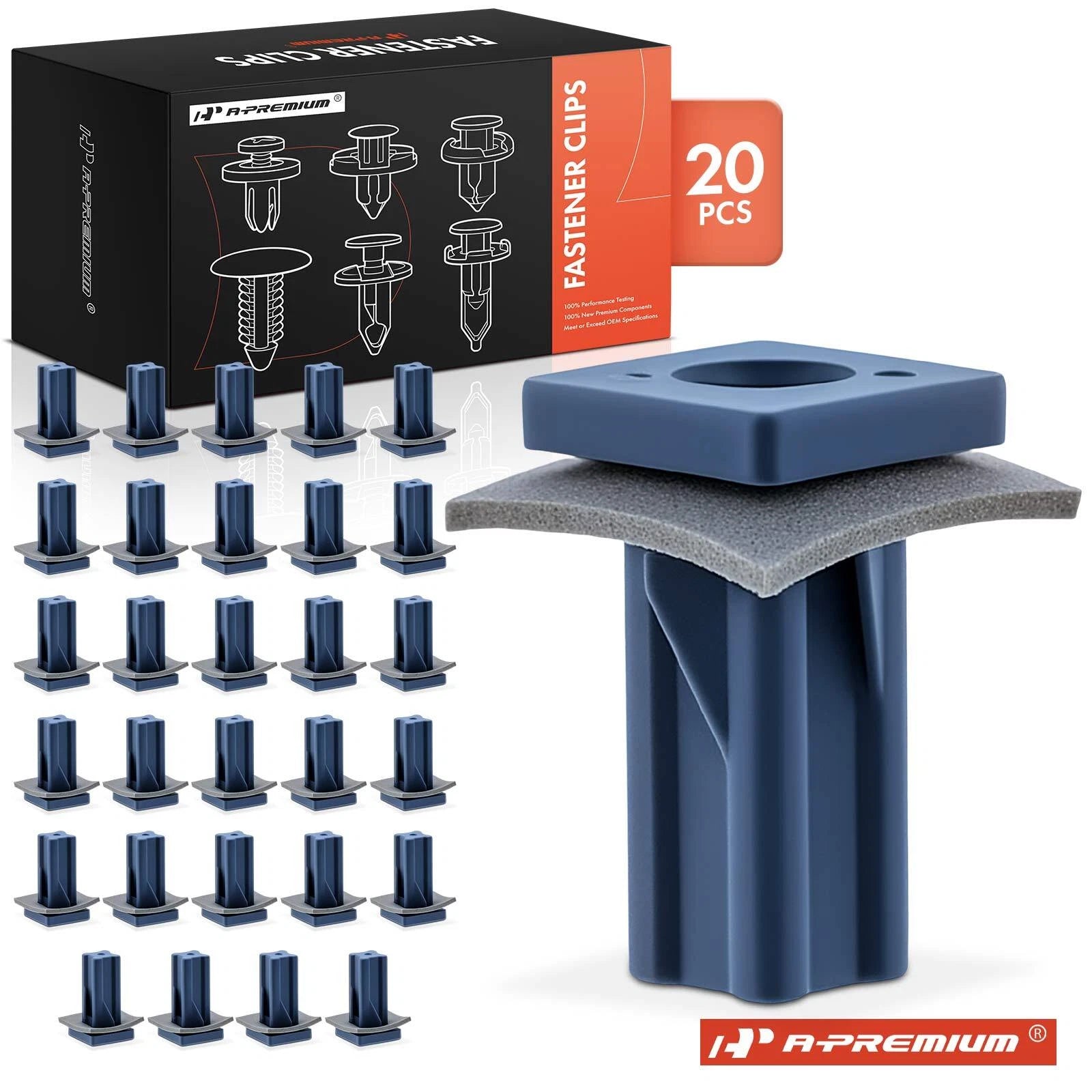 30x 10mm Mounting Clips for Ford Lincoln 